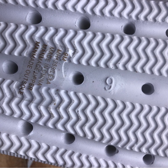 New MIA White Slide Sandals Size 9 - Picture 9 of 10